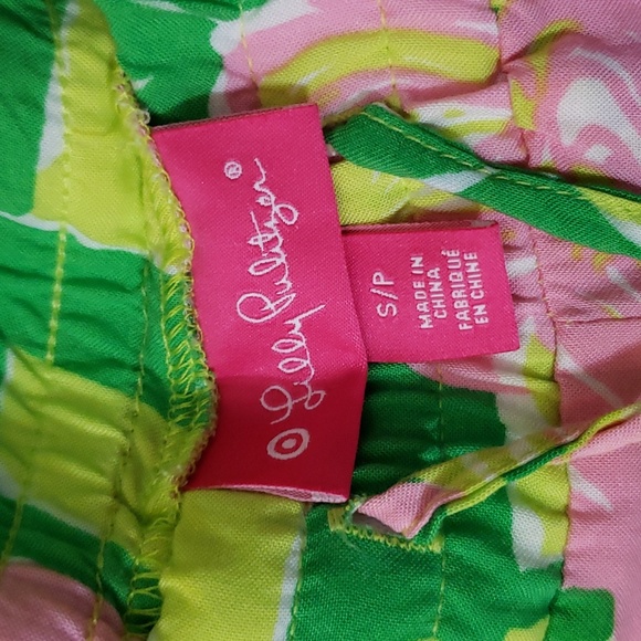 Lilly Pulitzer for Target Palazzo Pants in Fan Dance. Flamingo Pants. S. - Picture 8 of 11